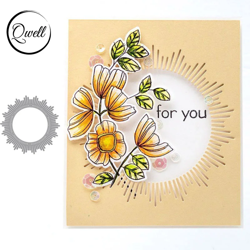 QWELL Circle Frame Metal Cutting Dies for Scrapbooking and Card Making Paper Craft 2019 New Embossing die cuts
QWELL Circle Frame Metal Cutting Dies for Scrapbooking and Card Making Paper Craft 2019 New Embossing die cuts