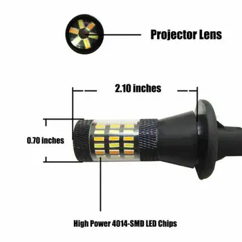 1 Pair Switchback LED Bulbs With Load Resistor Decoders For Toyota Prius 2010-2018 Car Headlight Decoration Car Light
1 Pair Switchback LED Bulbs With Load Resistor Decoders For Toyota Prius 2010-2018 Car Headlight Decoration Car Light