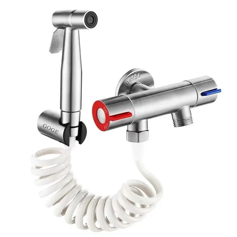 Bathroom Closestool Spray Gun Toilet Wash Cleanning Bidet One-in Two-out Angle Valve Faucet Washer Toilet Cleanning Tool Bidet
Bathroom Closestool Spray Gun Toilet Wash Cleanning Bidet One-in Two-out Angle Valve Faucet Washer Toilet Cleanning Tool Bidet