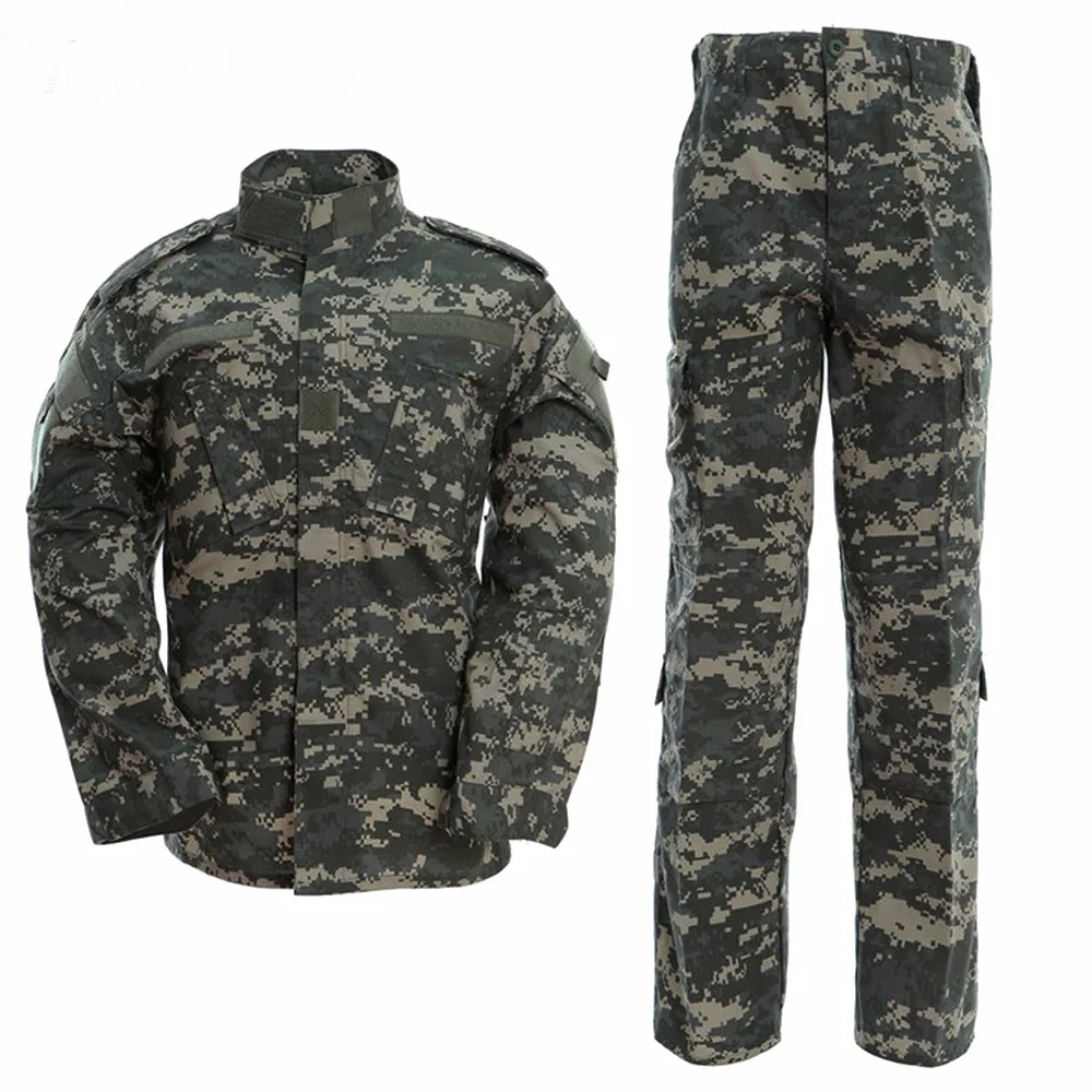 Army Outdoors Military Uniform 15Color Camouflage Tactical Men Clothes Special Forces Combat Shirt Soldier Training Clothes Set
Army Outdoors Military Uniform 15Color Camouflage Tactical Men Clothes Special Forces Combat Shirt Soldier Training Clothes Set