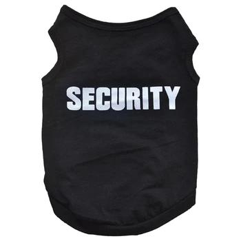 Pet Winter Clothes Puppy Dog Cat Vest T Shirt Coat Dress Sweater Apparel "SECURITY", Black
Pet Winter Clothes Puppy Dog Cat Vest T Shirt Coat Dress Sweater Apparel "SECURITY", Black