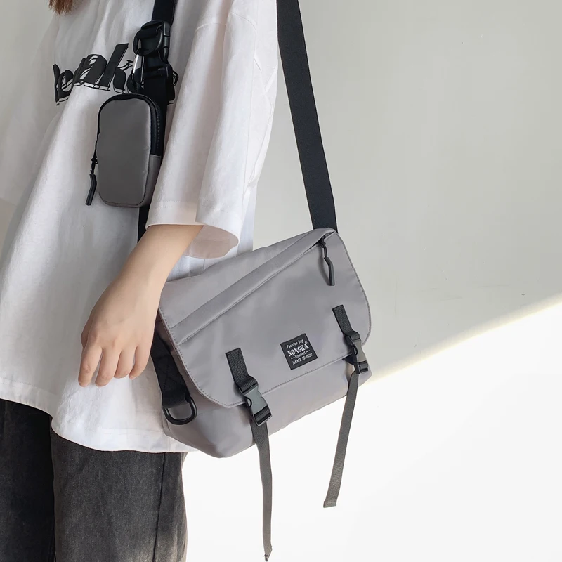 Messenger Bag Fashion Brand Large-capacity Bag Ins Japanese Wild Couple Bag Fashion Shoulder Bag Women's Shoulder Bag
Messenger Bag Fashion Brand Large-capacity Bag Ins Japanese Wild Couple Bag Fashion Shoulder Bag Women's Shoulder Bag