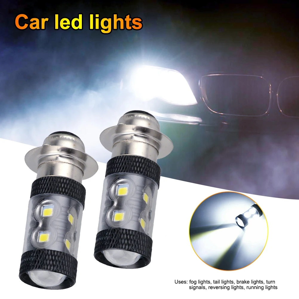 H6/P15D LED Motorcycle Headlight Bulb Super Bright 12V Fog Lights White Ice Blue Lamp For Yamaha YFZ450R Rhino 700 Raptor YFM660
H6/P15D LED Motorcycle Headlight Bulb Super Bright 12V Fog Lights White Ice Blue Lamp For Yamaha YFZ450R Rhino 700 Raptor YFM660