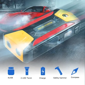 Car Jump Starter Battery 82800mAh Portable Booster with USB Power Bank LED Flashlight for Truck Automobiles Boat Hot Sale
Car Jump Starter Battery 82800mAh Portable Booster with USB Power Bank LED Flashlight for Truck Automobiles Boat Hot Sale
