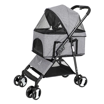 One-click open close pet trolley built-in safety buckle light cat walking cart universal wheel windproof Teddy small baby
One-click open close pet trolley built-in safety buckle light cat walking cart universal wheel windproof Teddy small baby