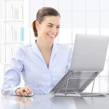 Laptop Stand for MacBook Pro Notebook Foldable Aluminium Alloy notebook Stand Bracket Laptop Holder for PC Notebook
Laptop Stand for MacBook Pro Notebook Foldable Aluminium Alloy notebook Stand Bracket Laptop Holder for PC Notebook