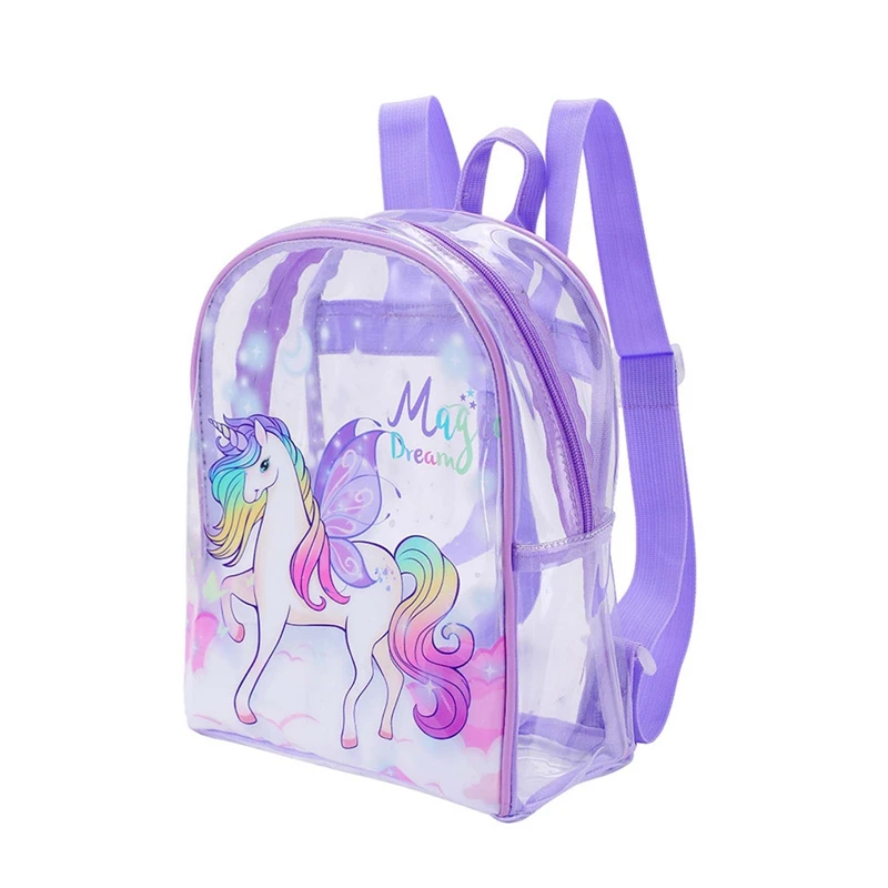 Unicorn Transparent School Bag Unicorn Transparent School Bag