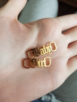 Custom Name Gothic Shoe Tag Shoelace Buckle Old English Letters Gold Buckie Shoe-buckle Accessories Baby Jewelry Birthday Gift
Custom Name Gothic Shoe Tag Shoelace Buckle Old English Letters Gold Buckie Shoe-buckle Accessories Baby Jewelry Birthday Gift