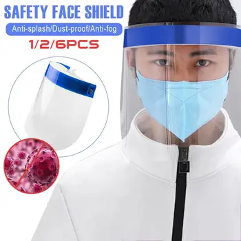 Transparent Protective Face Shield Mask Dust-Proof Oil-Proof Anti-Splash Face Protection Mask
Transparent Protective Face Shield Mask Dust-Proof Oil-Proof Anti-Splash Face Protection Mask