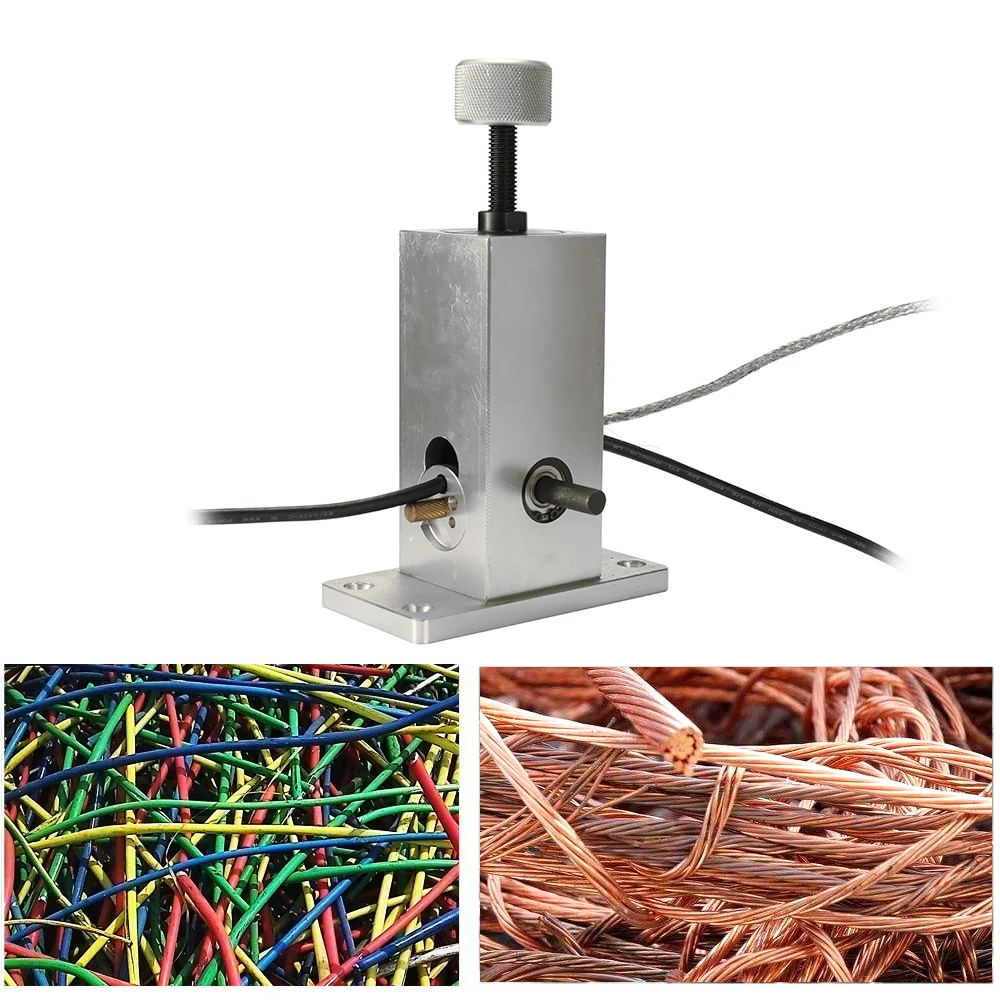 Scrap Wire Stripping Machine Cable Manual Copper Wire Stripper Metal Recycle Wire Stripping Tool Wire Stripper
Scrap Wire Stripping Machine Cable Manual Copper Wire Stripper Metal Recycle Wire Stripping Tool Wire Stripper