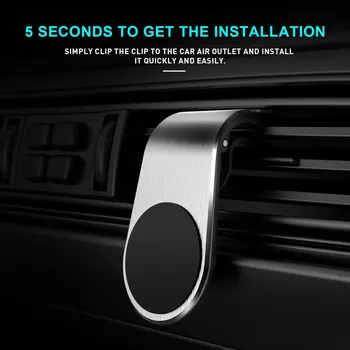 Creative Car-Mounted Mobile Phone Bracket Creative Car-Mounted Magnetic Suction Vent Metal Magnet Bracket
Creative Car-Mounted Mobile Phone Bracket Creative Car-Mounted Magnetic Suction Vent Metal Magnet Bracket