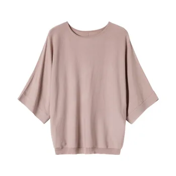 2020 WOMEN summer new style pull-up round neck Korean version of the bat sleeve temperament lazy loose wild
2020 WOMEN summer new style pull-up round neck Korean version of the bat sleeve temperament lazy loose wild