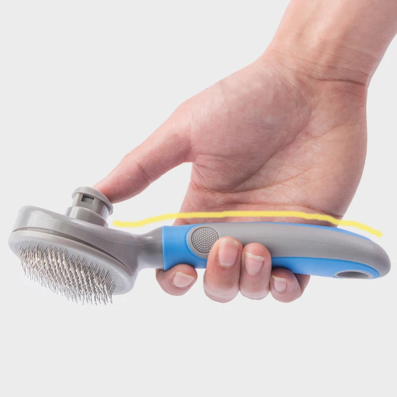 Dog Cat Cleaning Grooming Brush Self Cleaning Slicker Brush For Shedding Professional Pet Grooming Comb For Long/Short Hair
Dog Cat Cleaning Grooming Brush Self Cleaning Slicker Brush For Shedding Professional Pet Grooming Comb For Long/Short Hair