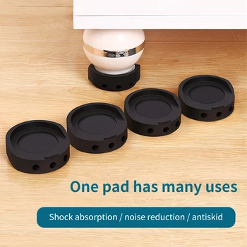 4pcs Shock Absorber Anti Scratch Floor Protection Non Slip Anti Vibration Solid Durable Washing Machine Feet Wear Resistant
4pcs Shock Absorber Anti Scratch Floor Protection Non Slip Anti Vibration Solid Durable Washing Machine Feet Wear Resistant