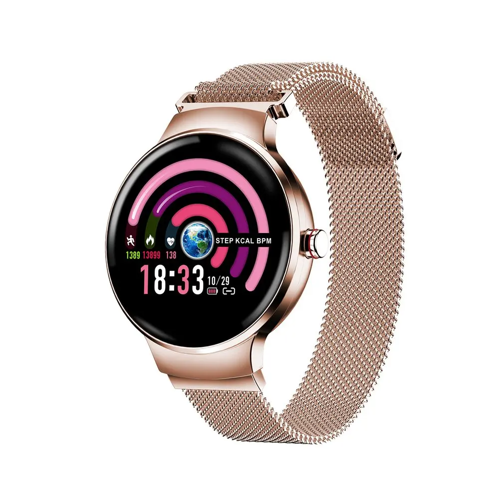 H5 Women's Heart Rate Activity Fitness Tracker Color Touch Screen Waterproof Watch with Heart Tracking Smart Bracelet
H5 Women's Heart Rate Activity Fitness Tracker Color Touch Screen Waterproof Watch with Heart Tracking Smart Bracelet