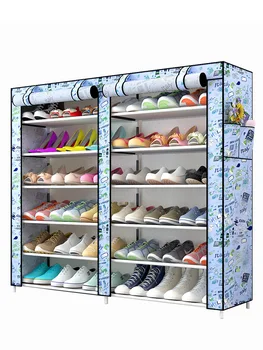 Oxford cloth shoe rack large dustproof storage shoe cabinet double row large capacity multi-layer assembly fashion shoe rack
Oxford cloth shoe rack large dustproof storage shoe cabinet double row large capacity multi-layer assembly fashion shoe rack
