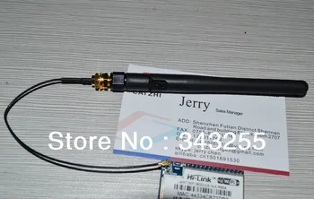 WAVGAT 2.4G Antenna HLK-RM04 3dbi for wireless transmitter or receiver with RP-SMA connector Configure the link line, SMA to IPX
WAVGAT 2.4G Antenna HLK-RM04 3dbi for wireless transmitter or receiver with RP-SMA connector Configure the link line, SMA to IPX