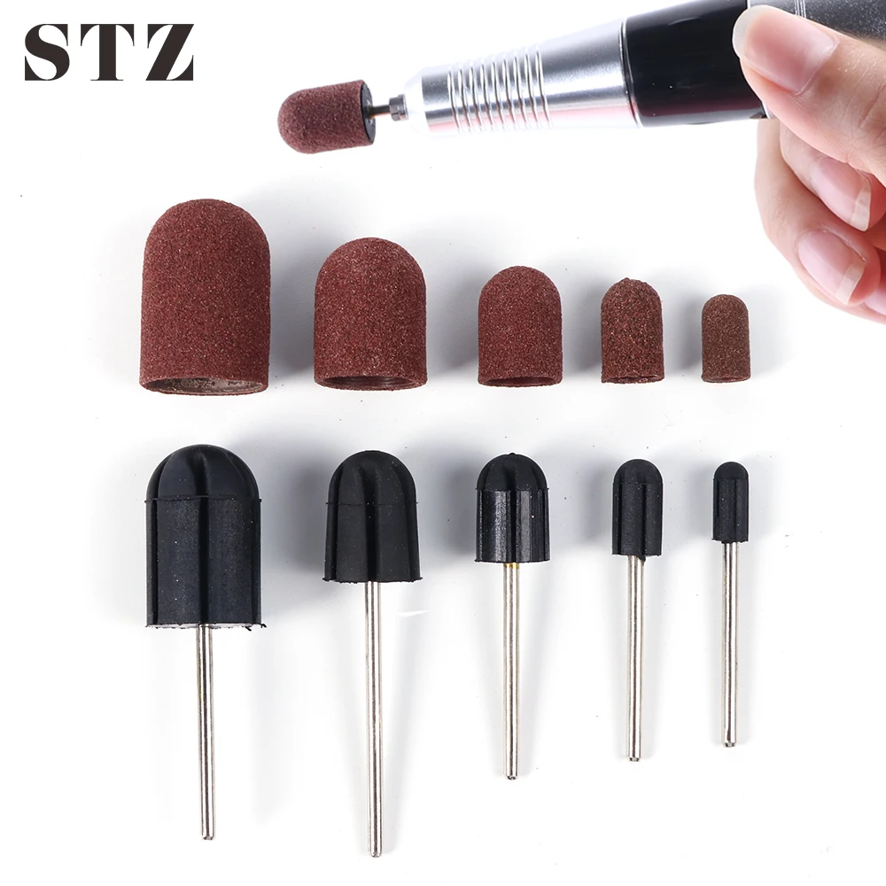 STZ 1pc Replaceable Nail Drill Bit Pro Rubber Grinding Head Nail Milling Cutters for Electric Manicure Tools Pedicure Drill #725
STZ 1pc Replaceable Nail Drill Bit Pro Rubber Grinding Head Nail Milling Cutters for Electric Manicure Tools Pedicure Drill #725