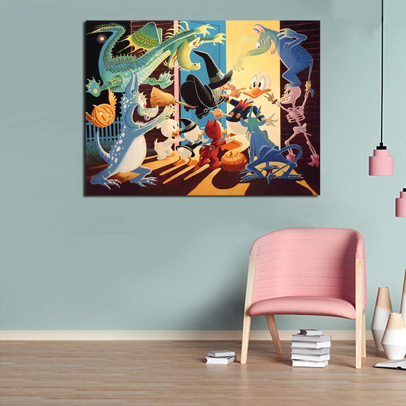 McDuckes Wizard Carlr Barks Comics Wall Art Canvas Poster And Print Canvas Painting Decorative Picture Living Room Home Decor HD
McDuckes Wizard Carlr Barks Comics Wall Art Canvas Poster And Print Canvas Painting Decorative Picture Living Room Home Decor HD