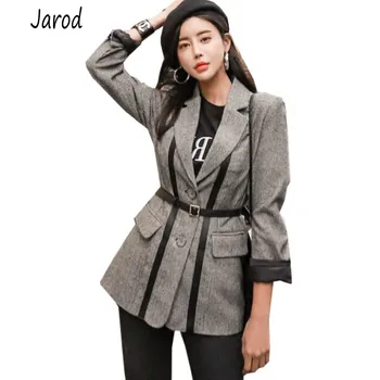 2019 Autumn Winter Women Runway Suit Blazer Slim patchwork Tweed single-breasted Elegant Office Lady Suits Notched Jacket Coat
2019 Autumn Winter Women Runway Suit Blazer Slim patchwork Tweed single-breasted Elegant Office Lady Suits Notched Jacket Coat