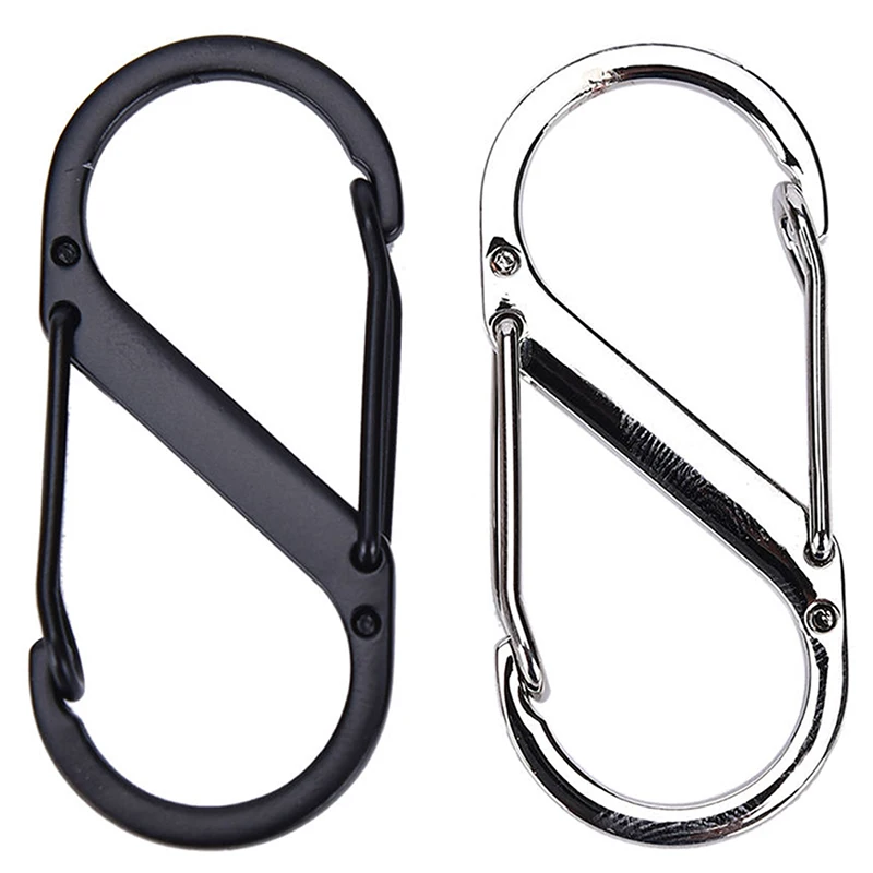 8 Shape Carabiner Big Stainless Steel Tactical Outdoor Multi Function Multi Tool Locking Carabiners EDC Keychain Key Ring
8 Shape Carabiner Big Stainless Steel Tactical Outdoor Multi Function Multi Tool Locking Carabiners EDC Keychain Key Ring