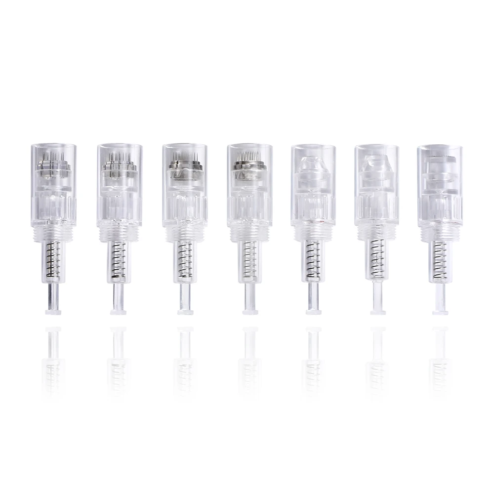 10pcs Screw Cartridge Replacement Micro needle 9 pin / 12 pin / 36 pin /42pin / Micro Nano Needles Tattoo Needles
10pcs Screw Cartridge Replacement Micro needle 9 pin / 12 pin / 36 pin /42pin / Micro Nano Needles Tattoo Needles