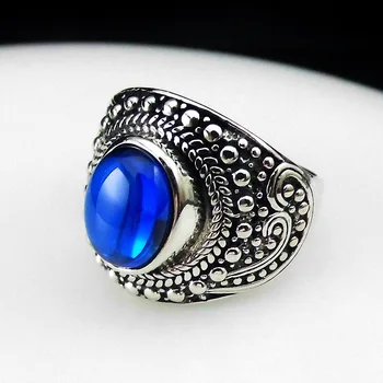 FNJ Blue Corundum Rings 925 Silver Original S925 Thai Silver Ring for Women Jewelry MARCASITE
FNJ Blue Corundum Rings 925 Silver Original S925 Thai Silver Ring for Women Jewelry MARCASITE