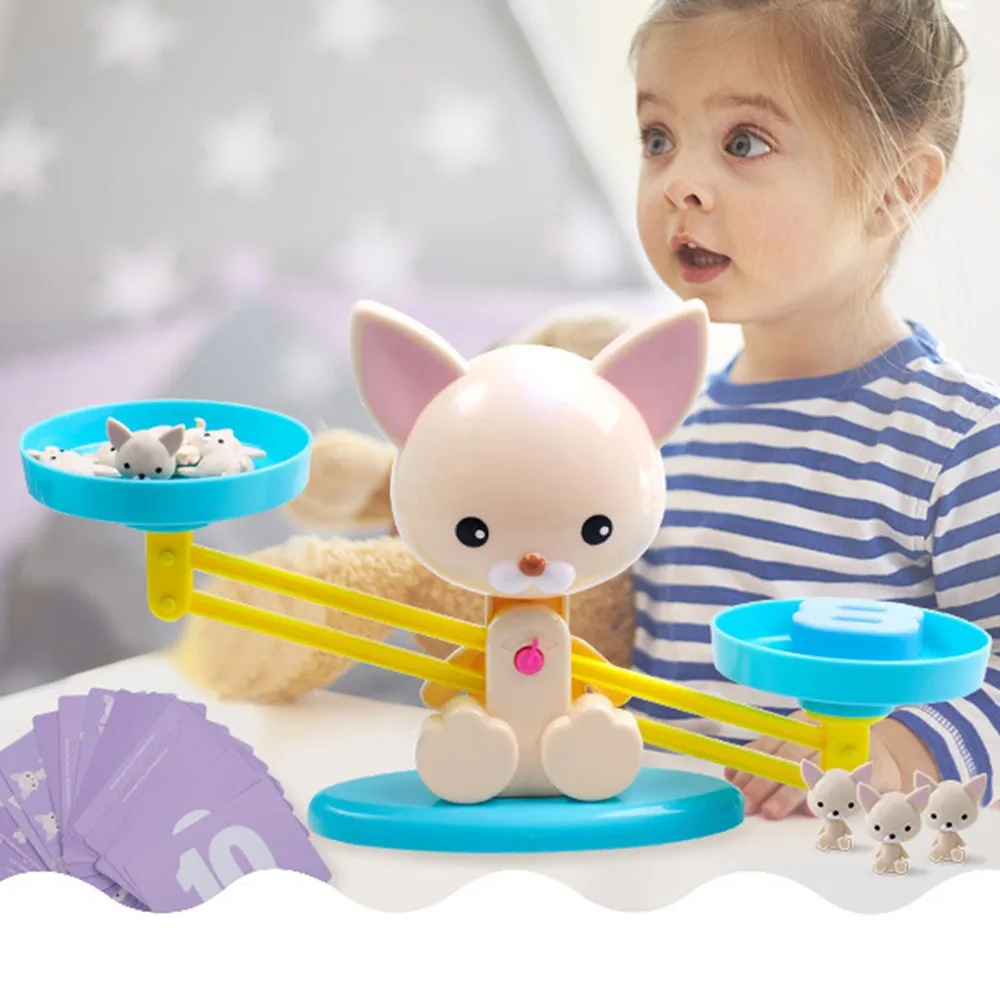 Kids Math Toys Balancing Scale Number Balance Game Match Educational Toy Kid Learning Addition Subtraction Math Arithmetic Toys
Kids Math Toys Balancing Scale Number Balance Game Match Educational Toy Kid Learning Addition Subtraction Math Arithmetic Toys