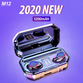 M12 TWS Wireless bluetooth Earphone CVC8.0 Denoise HiFi Stereo Headset IPX7 Waterproof Sport Earbuds Support AAC/SBC with Mic 
M12 TWS Wireless bluetooth Earphone CVC8.0 Denoise HiFi Stereo Headset IPX7 Waterproof Sport Earbuds Support AAC/SBC with Mic