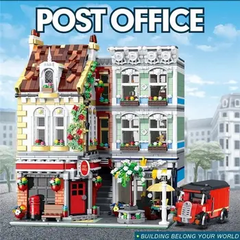 Creator MOC Modular Buildings City Street View The Quean Brickoria Set Architecture Brick Block Collection Toy for Children Gift
Creator MOC Modular Buildings City Street View The Quean Brickoria Set Architecture Brick Block Collection Toy for Children Gift