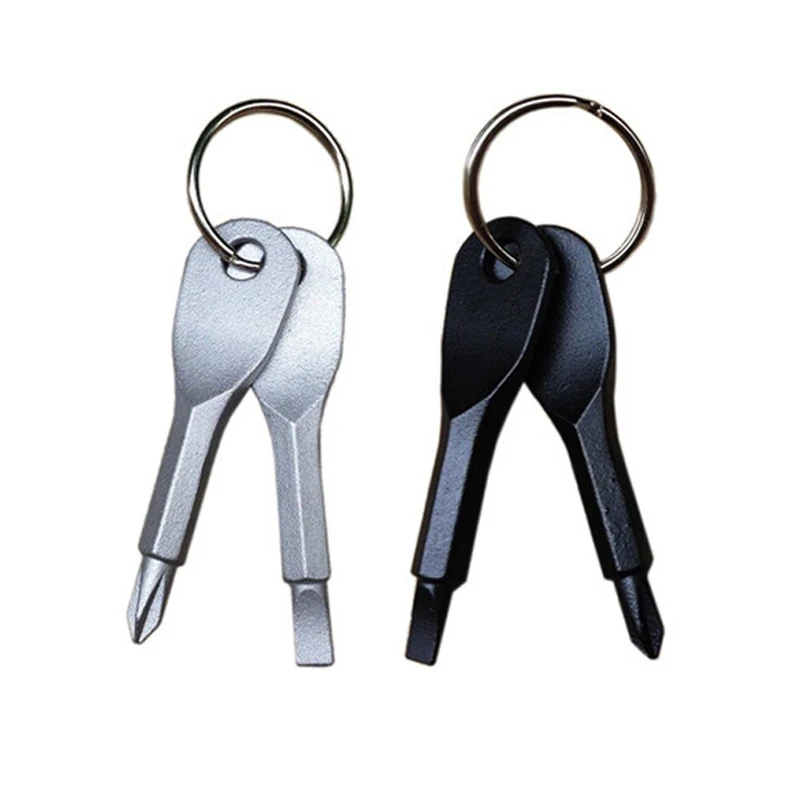 Outdoor portable flathead screwdriver Phillips screwdriver with key ring screwdriver set portable multifunctional tool repair to
Outdoor portable flathead screwdriver Phillips screwdriver with key ring screwdriver set portable multifunctional tool repair to