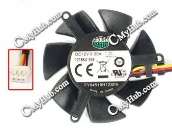FY04510H12SFA 45mm 12V 0.2A 3Wire 3Pin For MSI R6450 6570 6670 V5 Graphics Card Cooler Cooling Fan
FY04510H12SFA 45mm 12V 0.2A 3Wire 3Pin For MSI R6450 6570 6670 V5 Graphics Card Cooler Cooling Fan