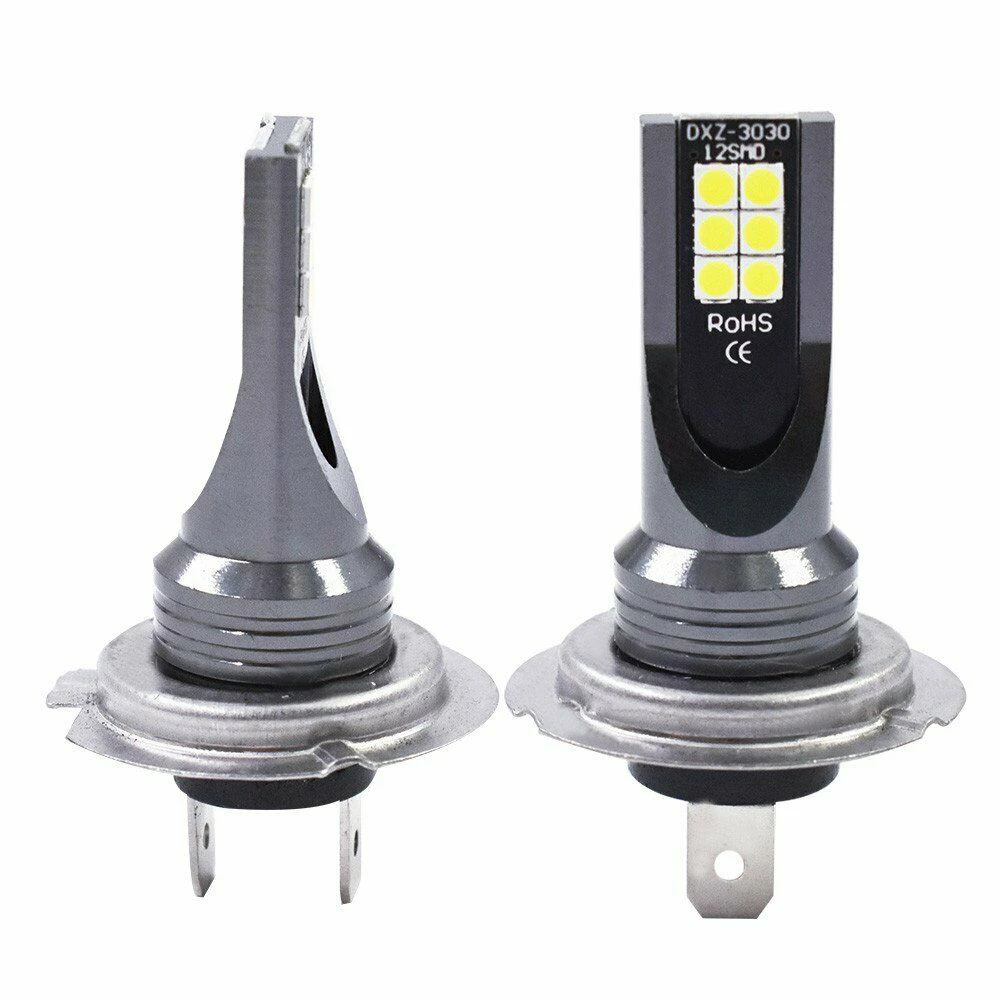 2X H7 3030 12SMD Car Fog Light Truck LED Headlight Bulb Camper 12V 50W Driving Lamp DRL 6000K Super White Car Accessories
2X H7 3030 12SMD Car Fog Light Truck LED Headlight Bulb Camper 12V 50W Driving Lamp DRL 6000K Super White Car Accessories