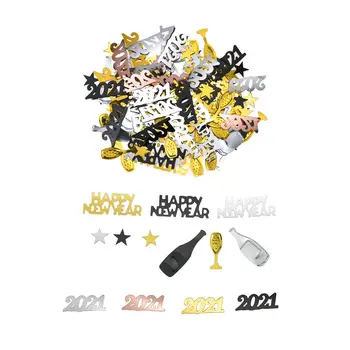 15g/bags Christmas 2021 Gold Silver Number 2021 Confetti Happy New Year Letter Confetti New Year Decorations Christmas Decor 
15g/bags Christmas 2021 Gold Silver Number 2021 Confetti Happy New Year Letter Confetti New Year Decorations Christmas Decor