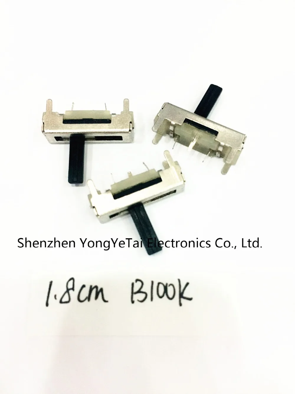 YYT 5PCS 1.8cm Car audio sliding potentiometer B100K Axis length 15MM single sliding potentiometer 18MM
YYT 5PCS 1.8cm Car audio sliding potentiometer B100K Axis length 15MM single sliding potentiometer 18MM