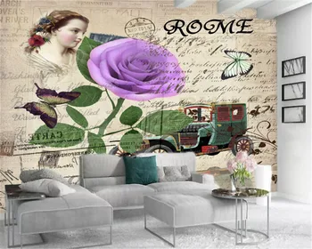 Custom 3d Wallpaper European style retro beauty background wall decoration environmental protection silk wallpaper
Custom 3d Wallpaper European style retro beauty background wall decoration environmental protection silk wallpaper