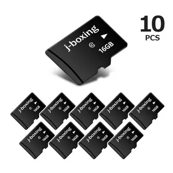 

10PCS 16GB 16G Memory card Flash Card 16 GB Class10 High Speed TF Card wtih Adapter for Smartphone Tablet PC Camera GPS MP3 MP4