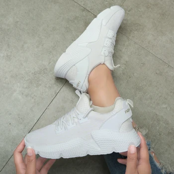 Retro Fashion Lace-Up Running Women Shoes For White Platform Running Lady Autumn footwear Breathable Breathable Rubber Shoes
Retro Fashion Lace-Up Running Women Shoes For White Platform Running Lady Autumn footwear Breathable Breathable Rubber Shoes
