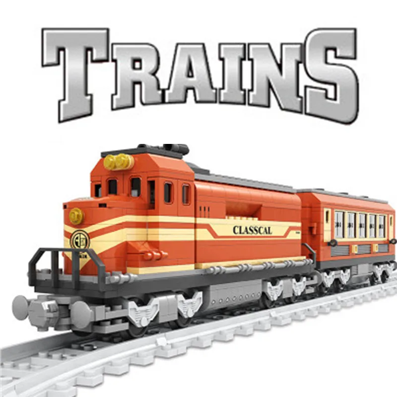 City Train Power-Driven Diesel Rail Train Station Cargo With Tracks Set Model Technic Building Blocks Toys Block For Children
City Train Power-Driven Diesel Rail Train Station Cargo With Tracks Set Model Technic Building Blocks Toys Block For Children