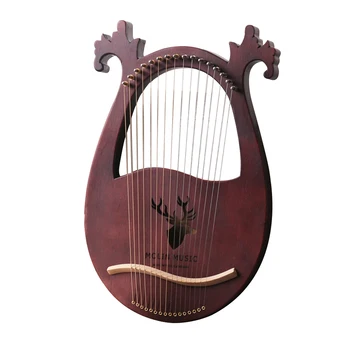 Musical Instrument Gift Lyre Harp Professional Solid Wood Engraved Party 6 Strings Deer Shaped Concave Design For Beginner
Musical Instrument Gift Lyre Harp Professional Solid Wood Engraved Party 6 Strings Deer Shaped Concave Design For Beginner