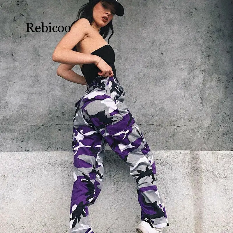6Color Fashion Women Ladies Camo Cargo Pants High Waist Hip Hop Trousers Military Army Combat Camouflage Long Pants Hot Capris
6Color Fashion Women Ladies Camo Cargo Pants High Waist Hip Hop Trousers Military Army Combat Camouflage Long Pants Hot Capris