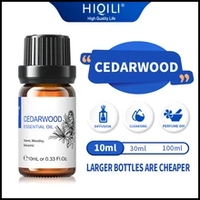 

HIQILI 10ML Cedarwood Essential Oils 100% Natural Plant Aromatherapy Diffuser Woody Oil Sandalwood Frankincense Pine Needles