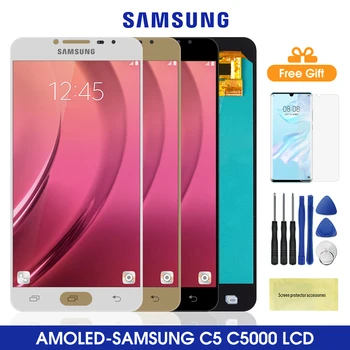 5.2'' Amoled C5000 Lcd For SAMSUNG GALAXY C5 C5000 LCD Display Touch Screen Digitizer Assembly Replacement For Samsung C5 LCD
5.2'' Amoled C5000 Lcd For SAMSUNG GALAXY C5 C5000 LCD Display Touch Screen Digitizer Assembly Replacement For Samsung C5 LCD