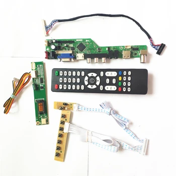 For B170PW03 V2 V3 Remote+Inverter+keyboard T.V56 controller board 1CCFL 30Pin LVDS VGA HDMI AV USB RF LCD display panel DIY kit 
For B170PW03 V2 V3 Remote+Inverter+keyboard T.V56 controller board 1CCFL 30Pin LVDS VGA HDMI AV USB RF LCD display panel DIY kit
