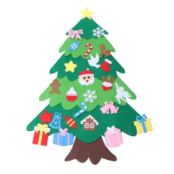 1pc Felt Cloth Christmas Tree Kids Educational DIY Handmade Making Felt Craft For Classroom Nursery School Christmas Ornament
1pc Felt Cloth Christmas Tree Kids Educational DIY Handmade Making Felt Craft For Classroom Nursery School Christmas Ornament