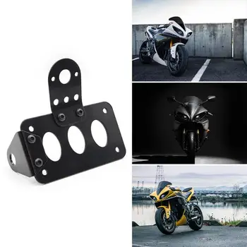Motorcycle Side Mount License Bracket License Plate For Harley Bob Wear-resistant Classic Durable for Bobber Chopper Black
Motorcycle Side Mount License Bracket License Plate For Harley Bob Wear-resistant Classic Durable for Bobber Chopper Black
