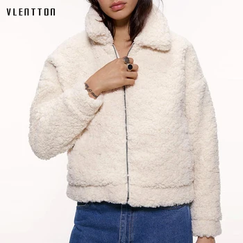 Autumn Winter Warm Lamb Fur Jacket Women Solid Zipper Fleece Short Coat Female Outwear Tops Casual Teddy Overcoat Veste Femme 
Autumn Winter Warm Lamb Fur Jacket Women Solid Zipper Fleece Short Coat Female Outwear Tops Casual Teddy Overcoat Veste Femme