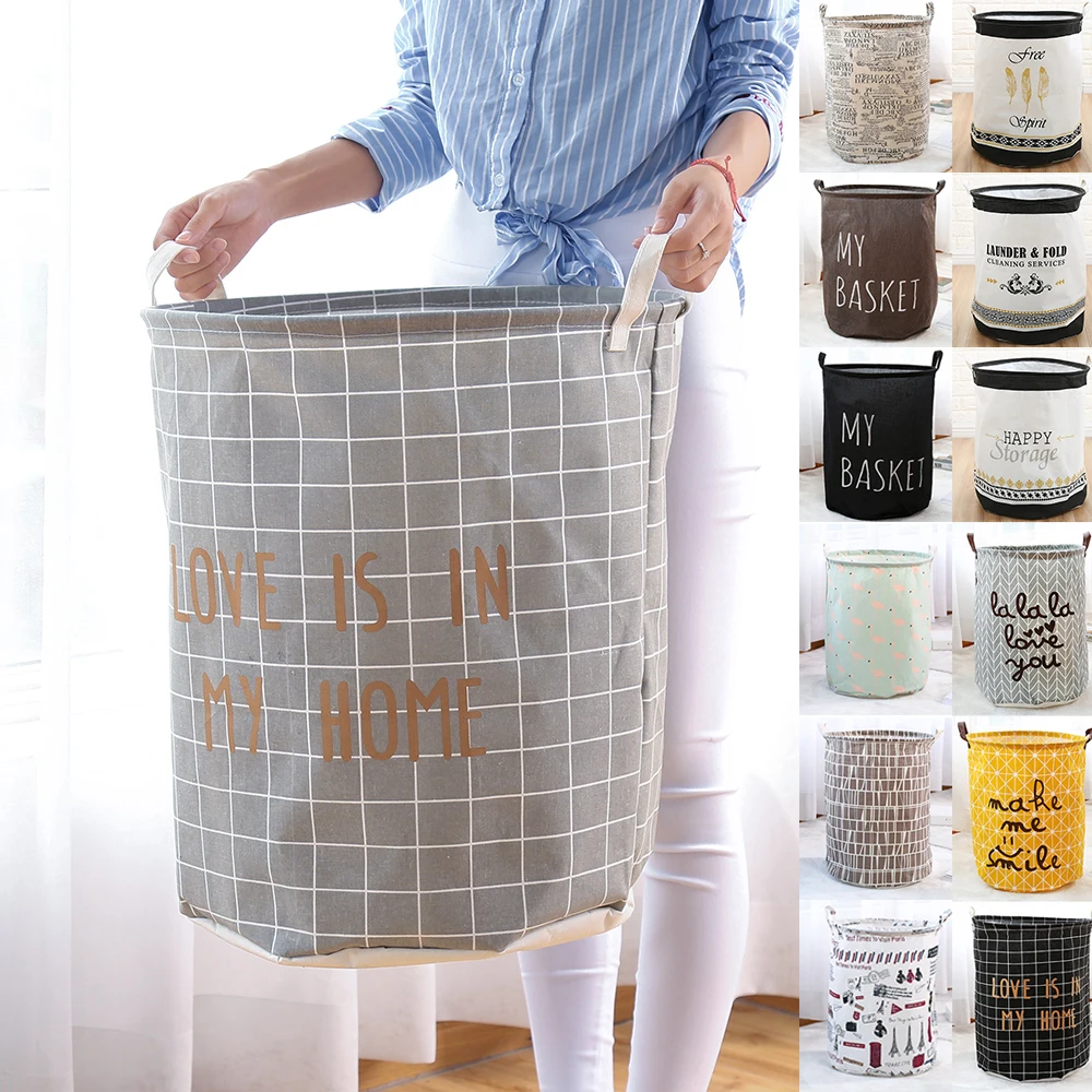 Home Hamper Cartoon Fabric Dirty Clothes Dustproof Waterproof Folding Laundry Basket Bathroom Oxford Cloth Storage Bucket D35
Home Hamper Cartoon Fabric Dirty Clothes Dustproof Waterproof Folding Laundry Basket Bathroom Oxford Cloth Storage Bucket D35