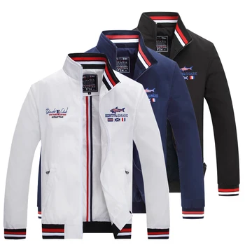 Dropshipping Men's Jackets White Blue Black Kenty Shark Brand Men's Windbreakers Stand Collar Coat Outerwear for Male 3XL 4XL
Dropshipping Men's Jackets White Blue Black Kenty Shark Brand Men's Windbreakers Stand Collar Coat Outerwear for Male 3XL 4XL