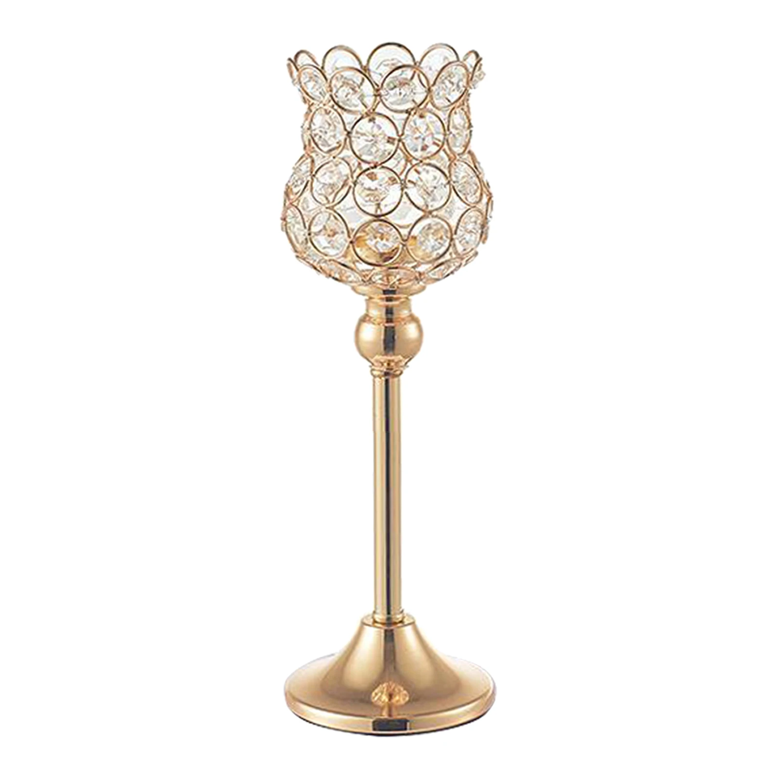Crystal Candle Holders Flowers Vase Candlestick Centerpieces Tabletop Candelabra Wedding Christmas Romantic Dinner Decoration Crystal Candle Holders Flowers Vase Candlestick Centerpieces Tabletop Candelabra Wedding Christmas Romantic Dinner Decoration